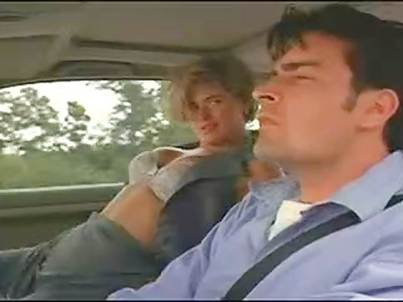 Kristy Swanson Sex Scene - Upskirt Collection - celebs video - Kristy Swanson starts a down blouse  stripping scene while in the car with Charlie Sheen. She exposed her big  tits in a bra sat on Charlie's